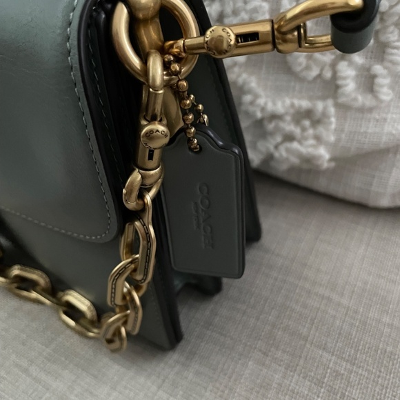 Coach Chain Tabby Shoulder Bag - Picture 9 of 12